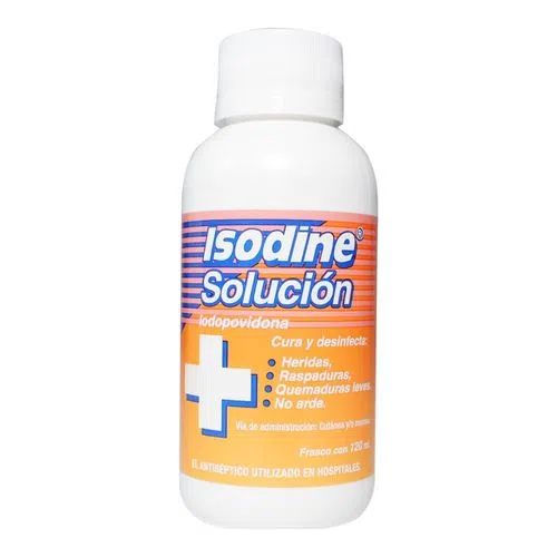 Isodine 8 G Solución 120 Ml 
