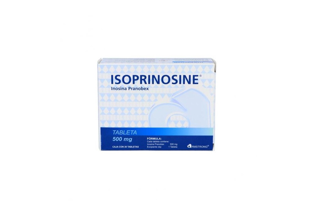 Isoprinosine 500 Mg 20 Tabletas 