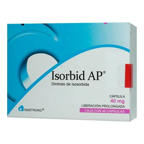 Isorbid AP 40 Mg 40 Cápsulas 