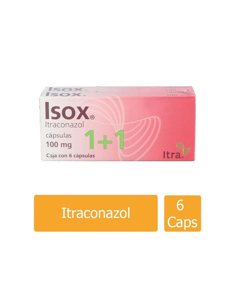 [7501314705139] Isox 3D 100 Mg 6 Cápsulas Oferta 1+1 