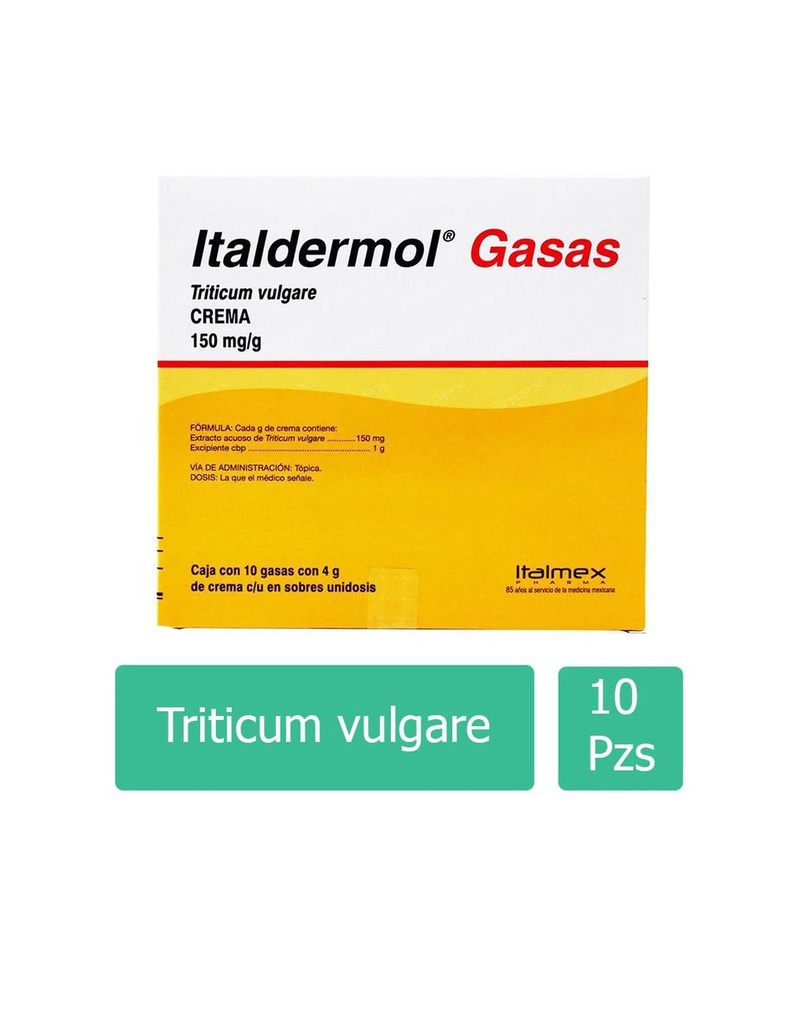 Italdermol Gasas 4 G 10 Sobres 