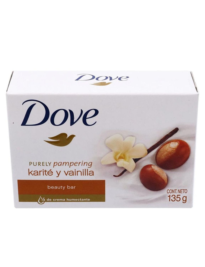 Jabón Dove Barra Karite Vainilla 135 G 