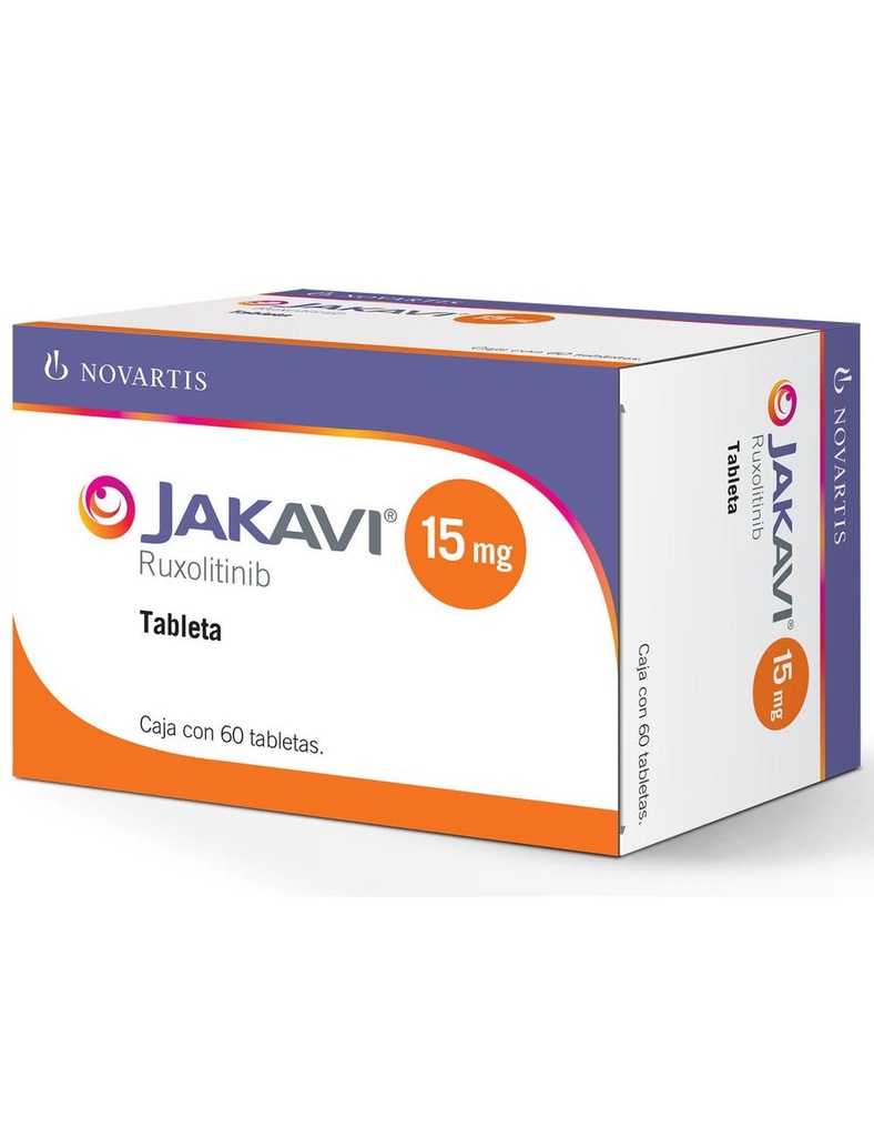 Jakavi 15 Mg 60 Tabletas 
