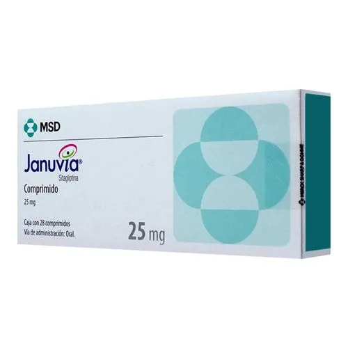 Januvia 25 Mg Recubiertos 28 Comprimidos 