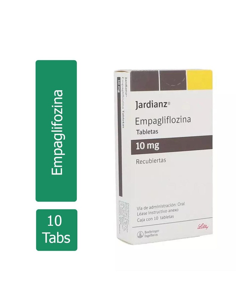 Jardianz 10 Mg Recubiertos 10 Tabletas 