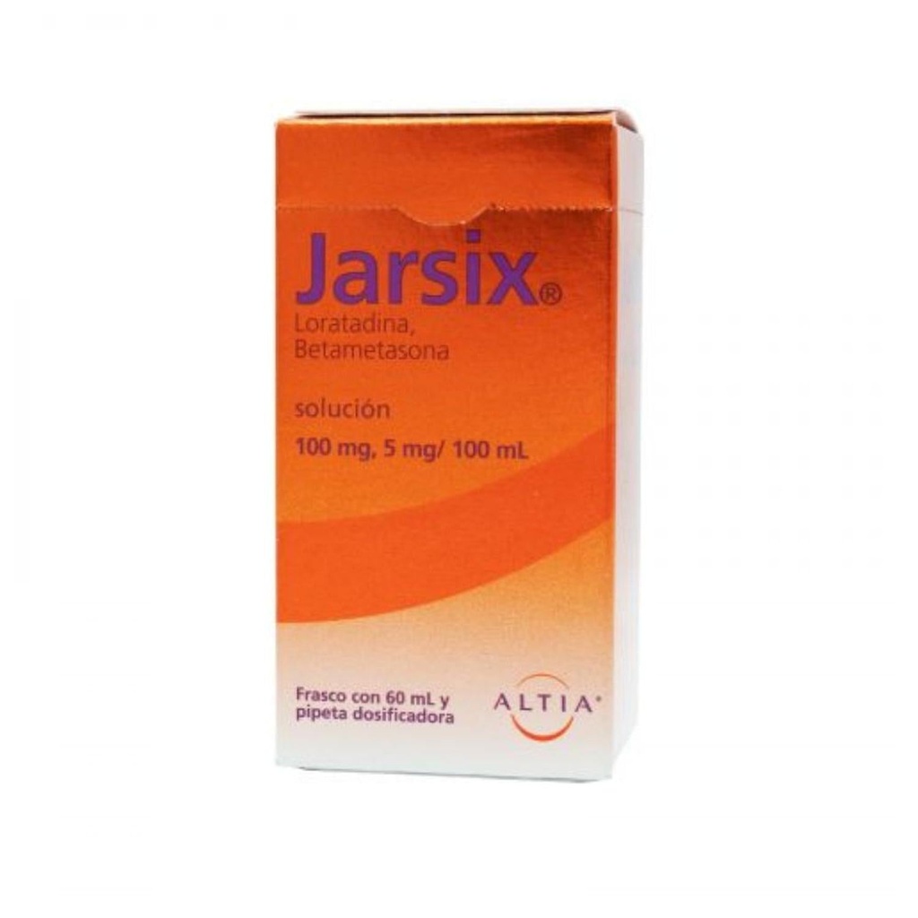 Jarsix 100 / 5 Mg / 100 Ml Solución 60 Ml 