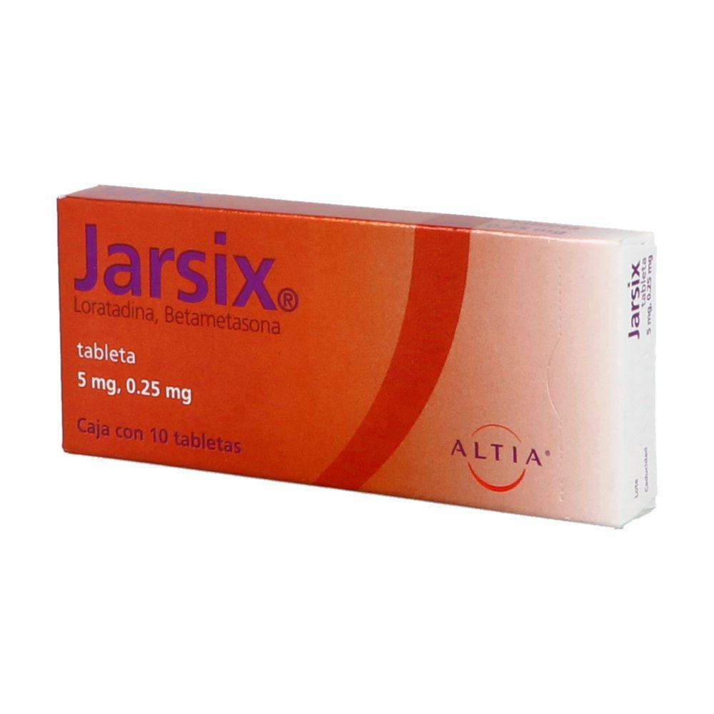Jarsix 5/0.25 Mg 10 Tabletas 