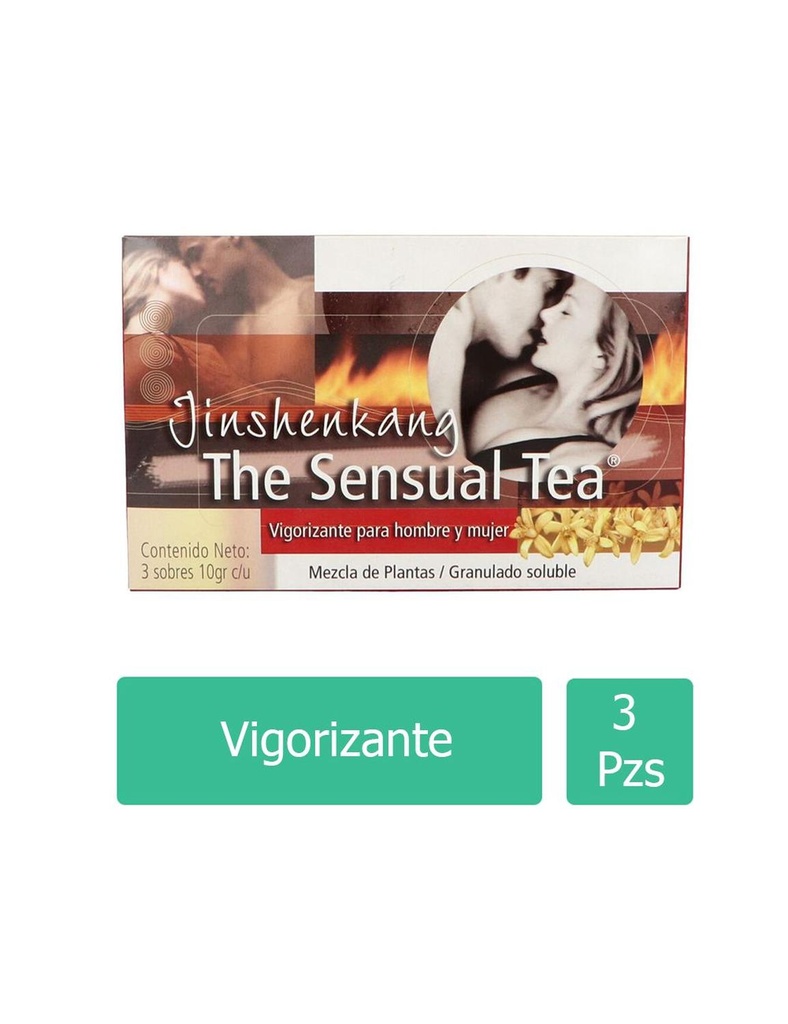 Jinshenkang The Sensual Tea 10 G Caja Con 3 Sobres