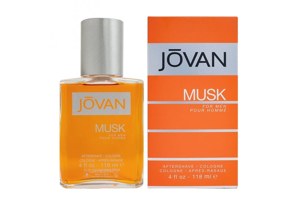 Colonia Jovan Musk Men Aftershave 118 Ml 