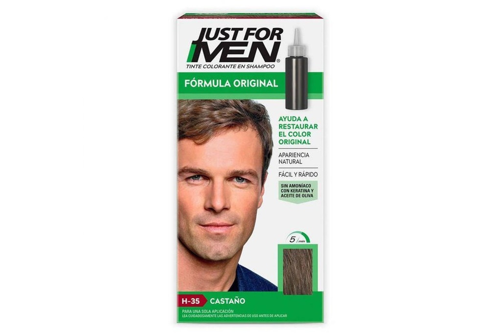 Tinte Just For Men Castaño 60 Ml 