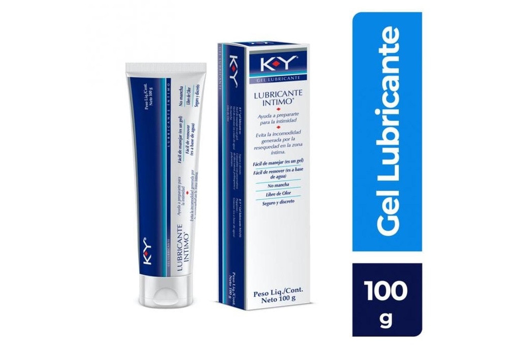 K-Y Gel Lubricante Íntimo 100 G 