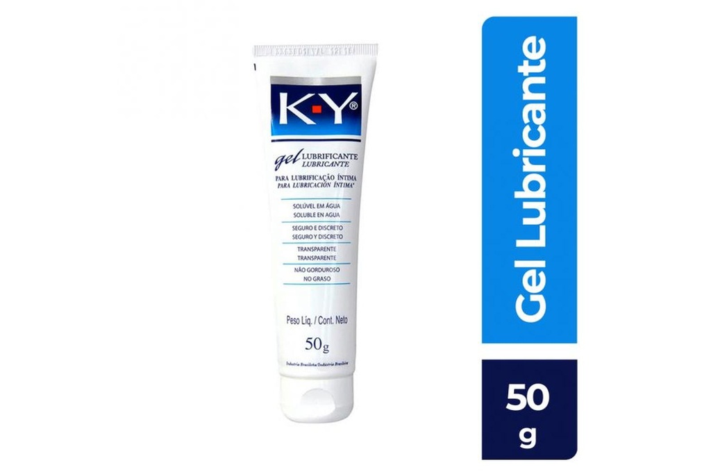 K-Y Gel Lubricante Íntimo Tubo Con 50 G