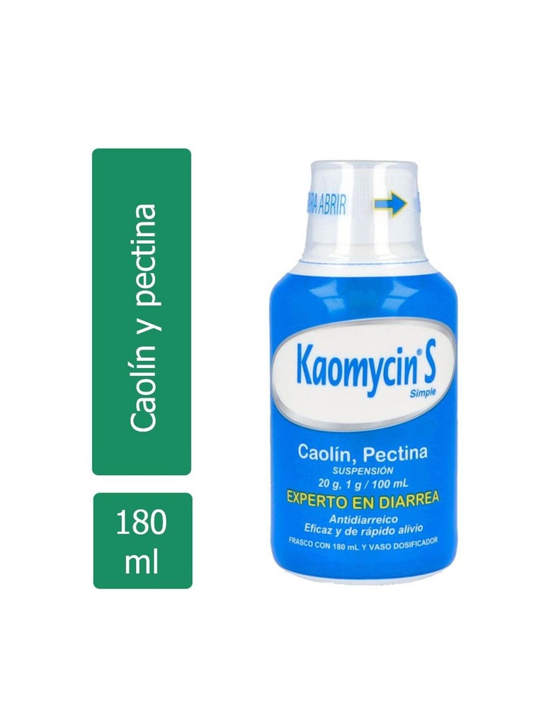 Kaomycin-S Simple Suspensión 180 Ml 