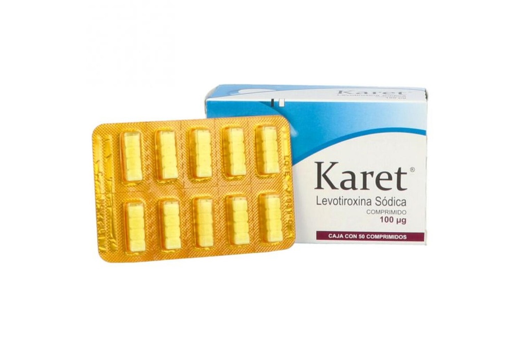 Karet 100 Mcg 50 Comprimidos 