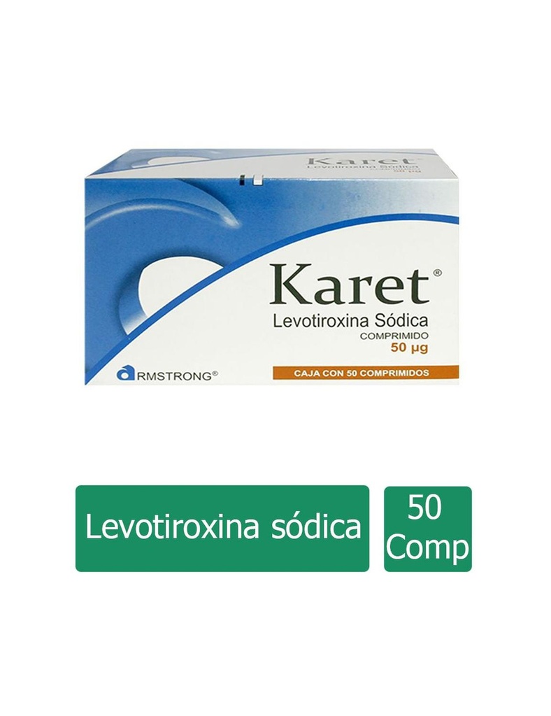 Karet 50 Mcg 50 Comprimidos 