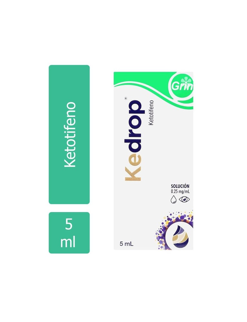 Kedrop 0.025 Mg Solución Oftálmica 5 Ml 