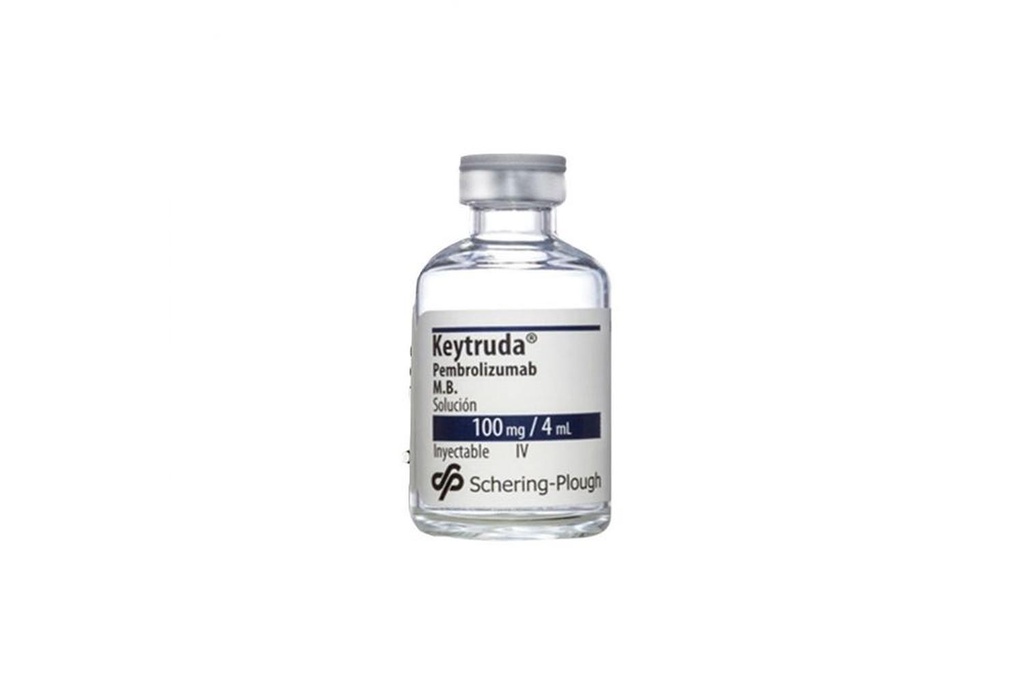 Keytruda 100 Mg/4 Ml Solución Inyectable Frasco Ámpula 