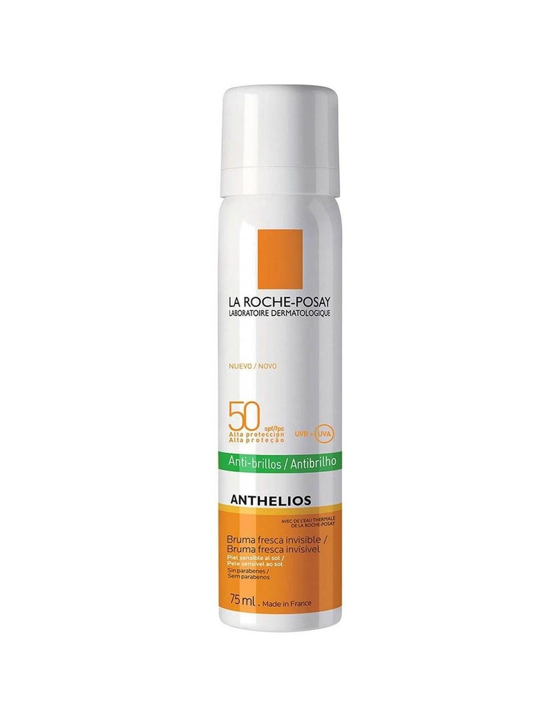 Bloqueador Anthelios Anti Brillo FPS 50 75 Ml 