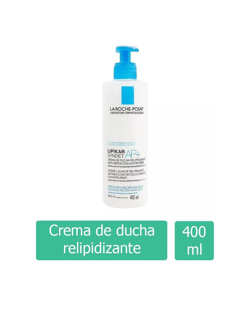 Crema Lipikar Gel Syndet Piel Seca 400 Ml 