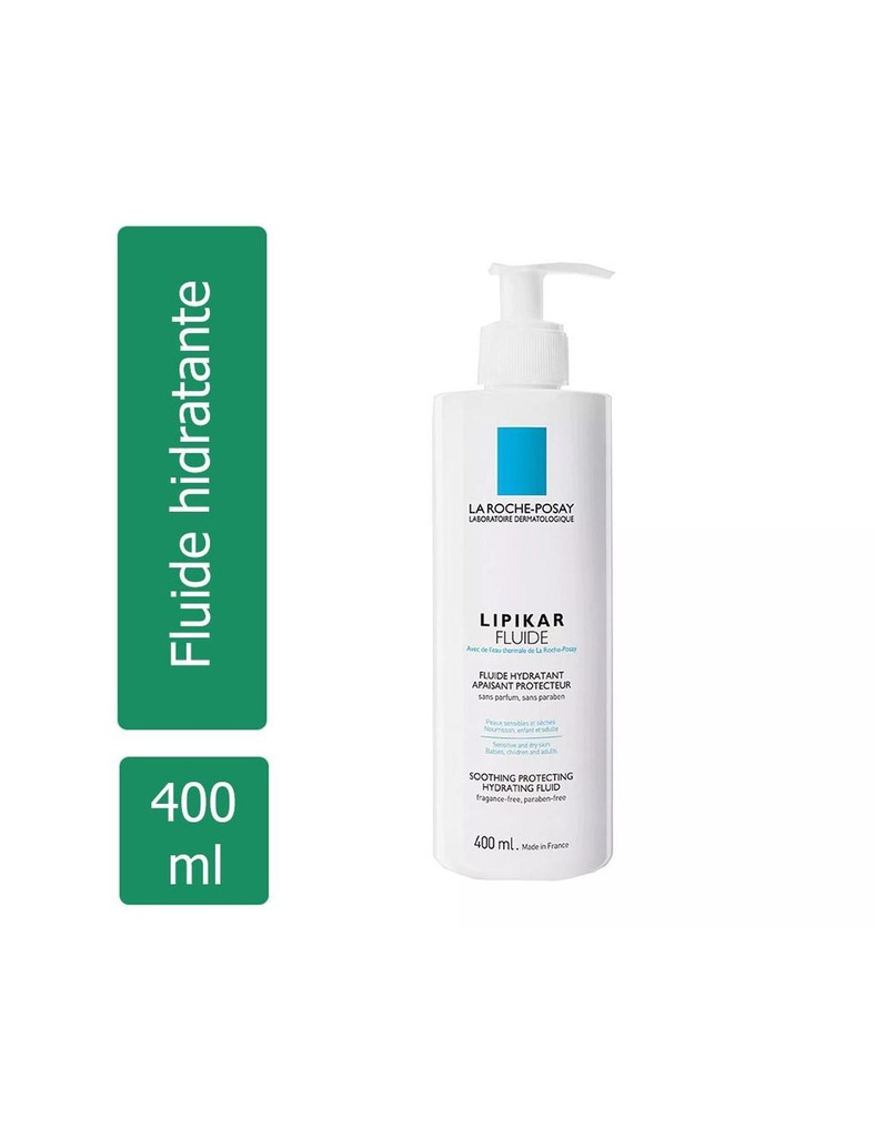 Crema Lipikar Fluido Hidratante 400 Ml 