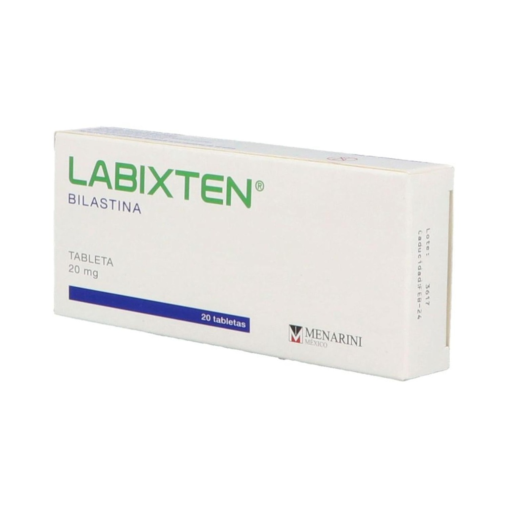 Labixten 20 Mg 20 Tabletas 