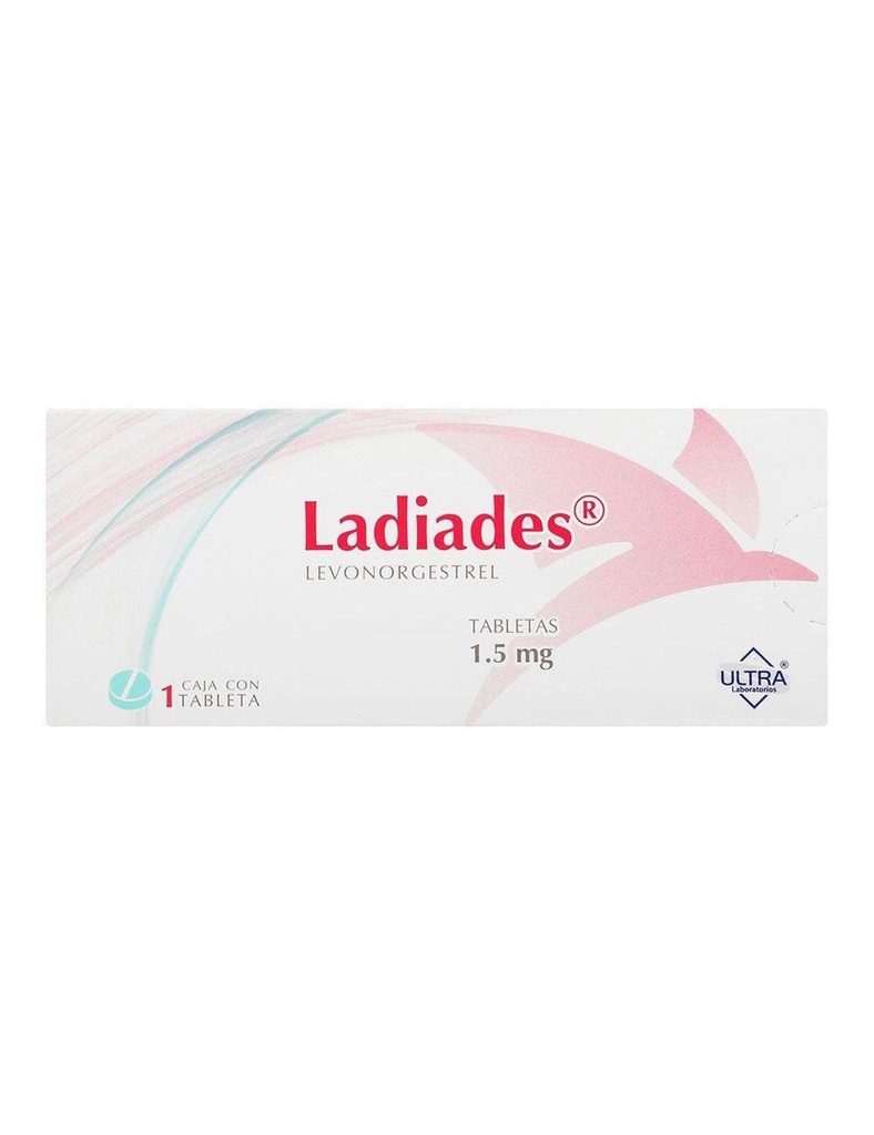 Ladiades 1.5 Mg 1 Tableta Genérico Ultra Lab 