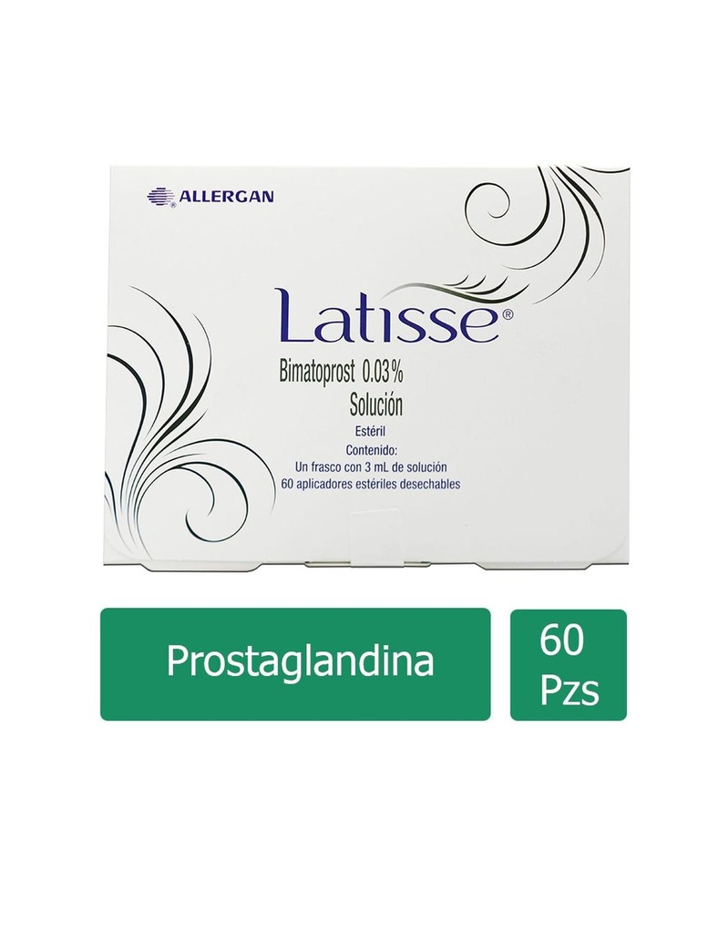 Latisse Gotas 3 Ml + 60 Aplicadores 