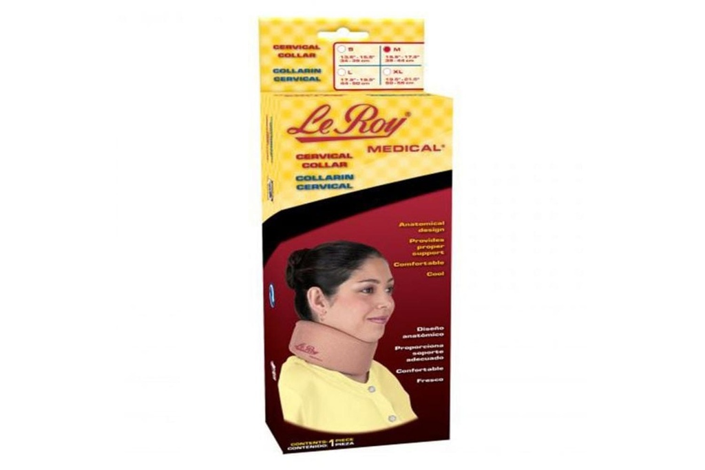 Collarín Cervical Le Roy Profesional Mediano 