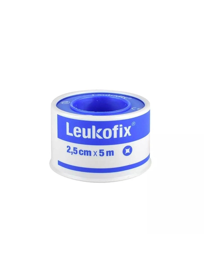 Cinta Adhesiva Transparente Leukofix 2.5 cm x 5 m 