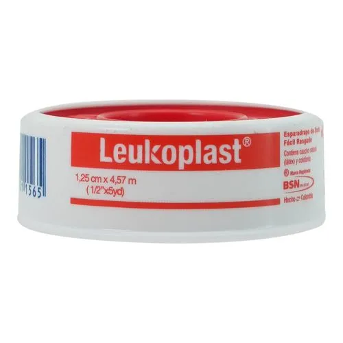 Cinta Adhesiva Seda Leukoplast 1.25 cm x 4.57 m 