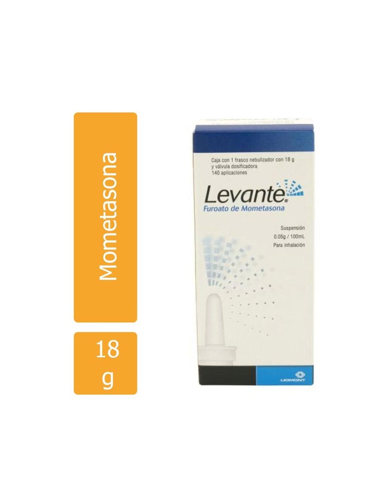 Levante Suspensión Adulto 0.05 G/100 Ml Inhalaciones 18 G 