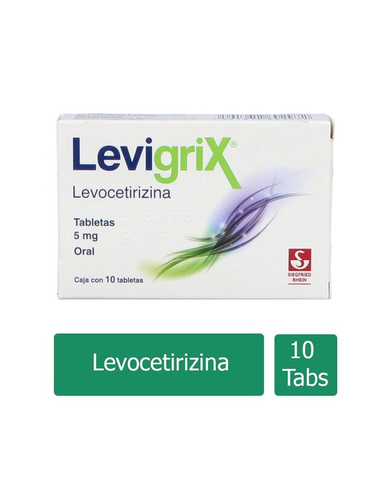 Levigrix 5 Mg 10 Tabletas 