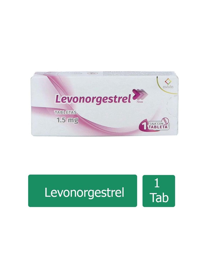 Levonorgestrel 1.5 Mg 1 Tableta Genérico Avivia 