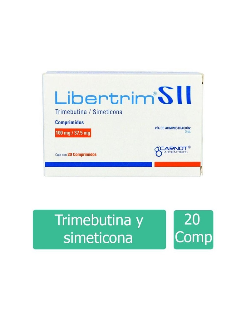 Libertrim SII 100 Mg/37.5 Mg 20 Comprimidos 