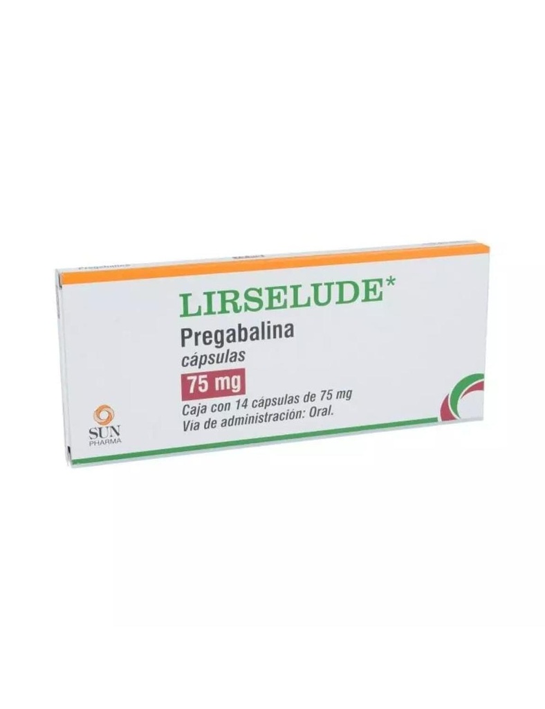 Lirselude 75 Mg Caja Con 14 Cápsulas