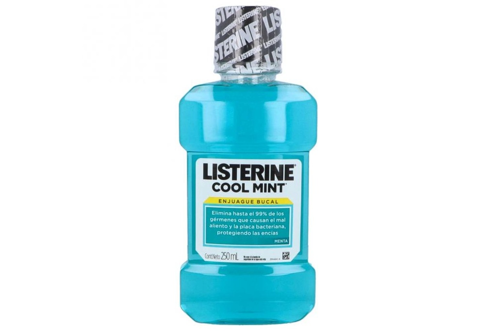 Antiséptico Listerine Cool Menta 250 Ml 