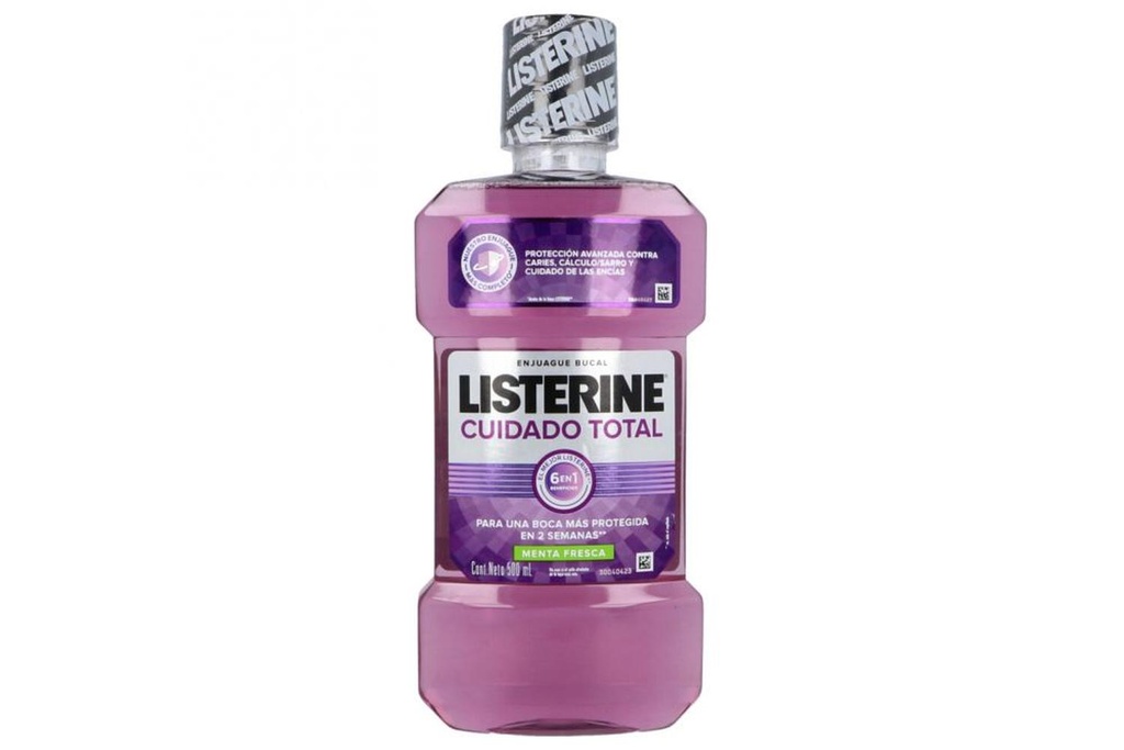 Antiséptico Listerine Total Care 500 Ml 