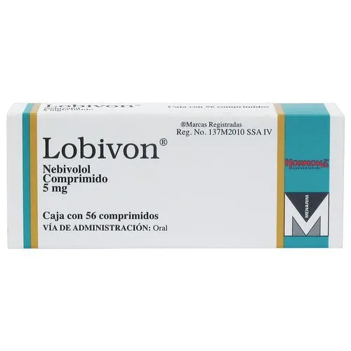 Lobivon 5 Mg 56 Comprimidos 