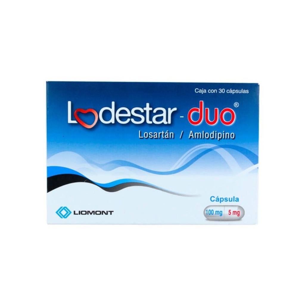 Lodestar Duo 100/5 Mg 30 Cápsulas 