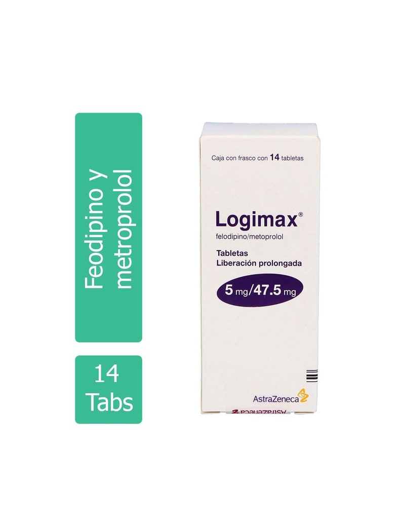 Logimax 5/47.5 Mg 14 Tabletas 