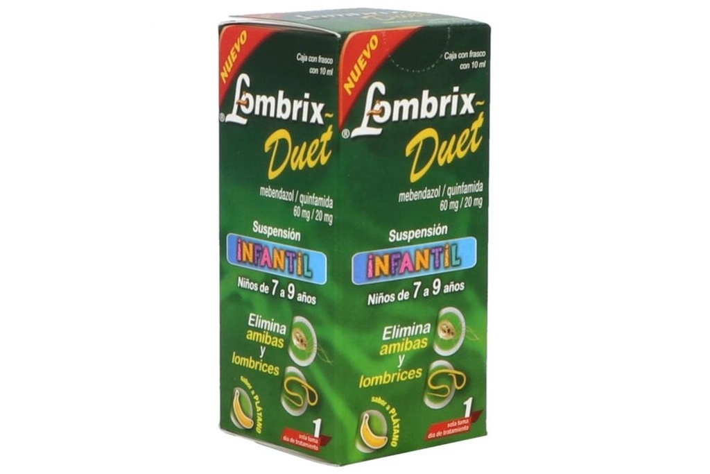 L-Ombrix Duet Infantil 60/20 Mg Suspensión 10 Ml 