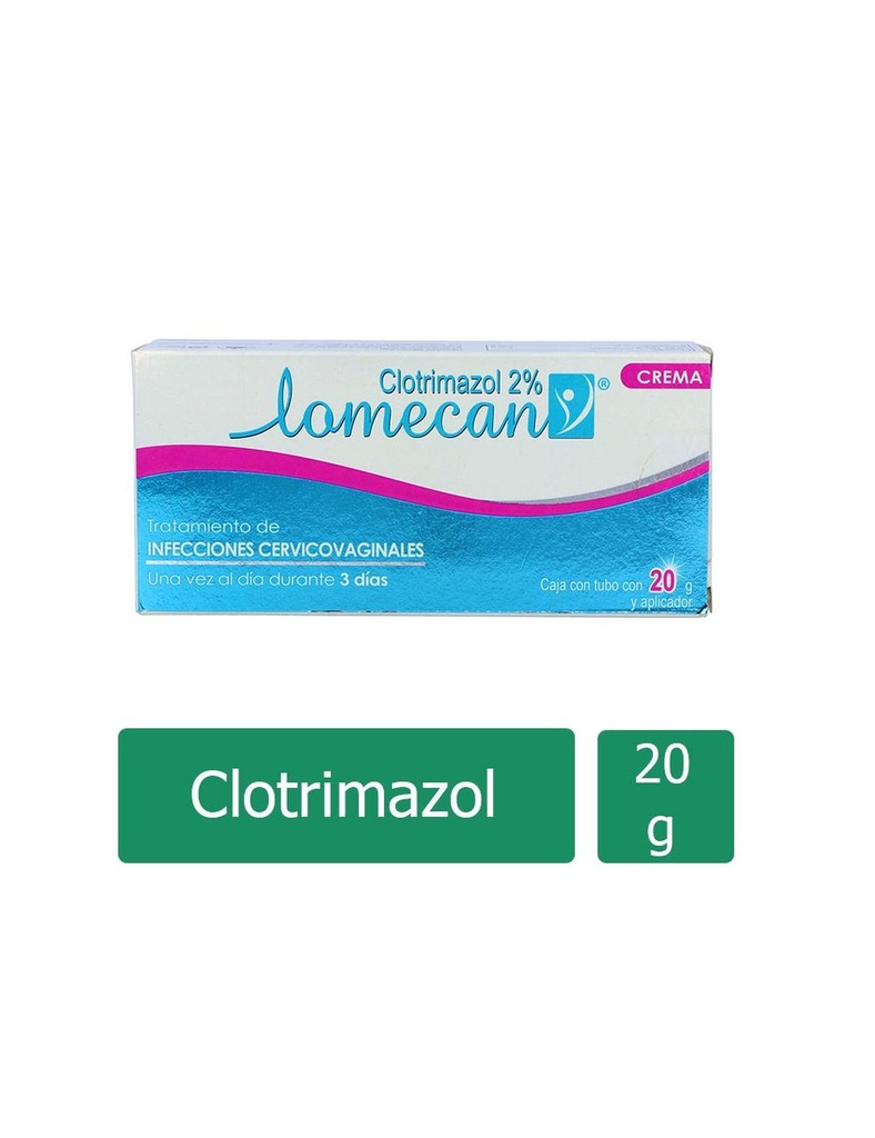 Lomecan V Crema Vaginal Tubo 20 G 