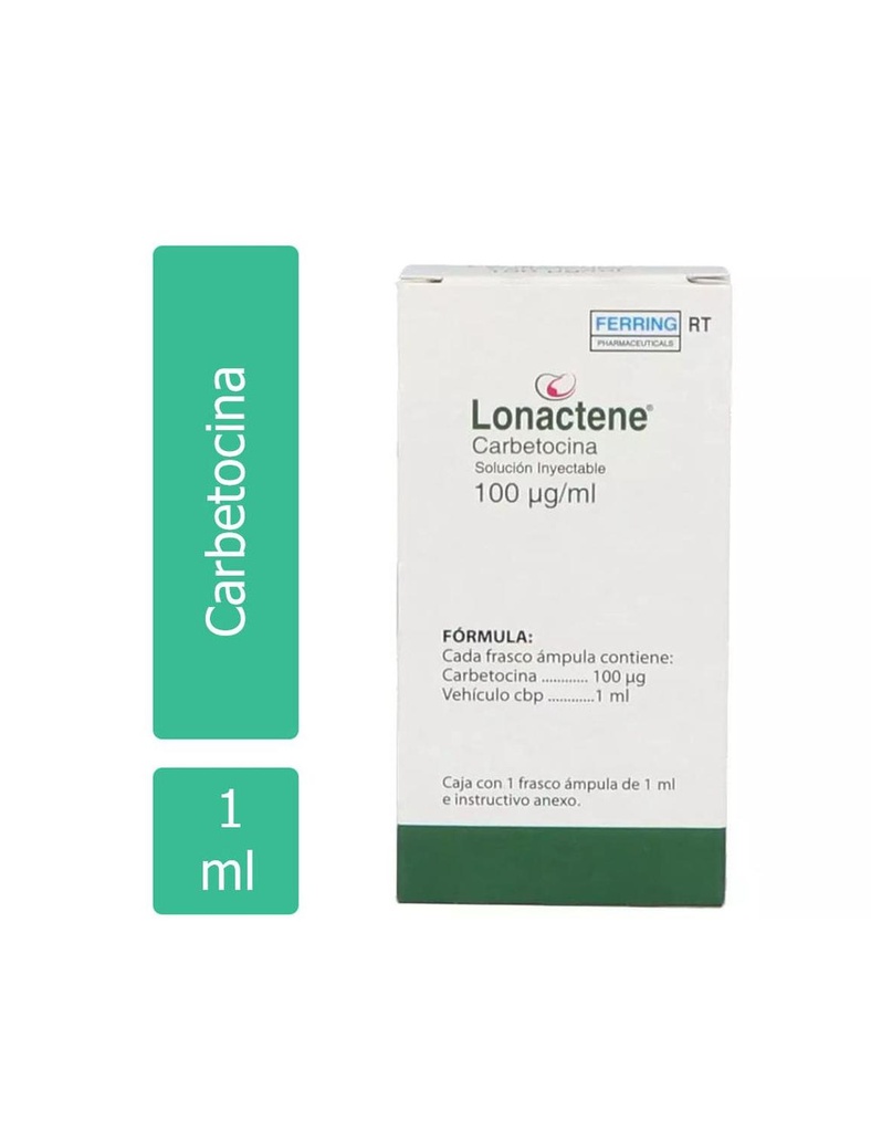 Lonactene RT 100 Mg 1 Ampolleta 1 Ml 