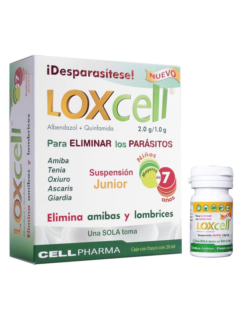 Loxell 2.0/1.0 G Junior Suspensión 20 Ml 