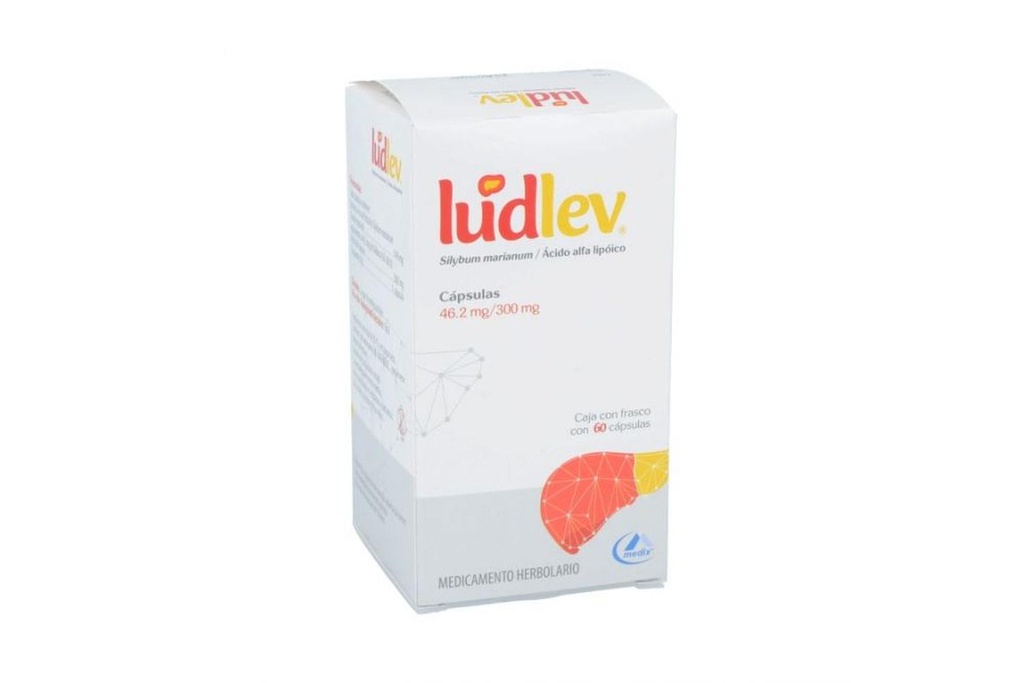 Ludlev 46.2/300 Mg Frasco 60 Cápsulas 
