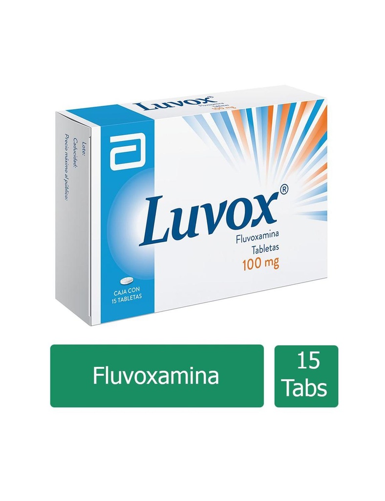 Luvox 100 Mg 15 Grageas 