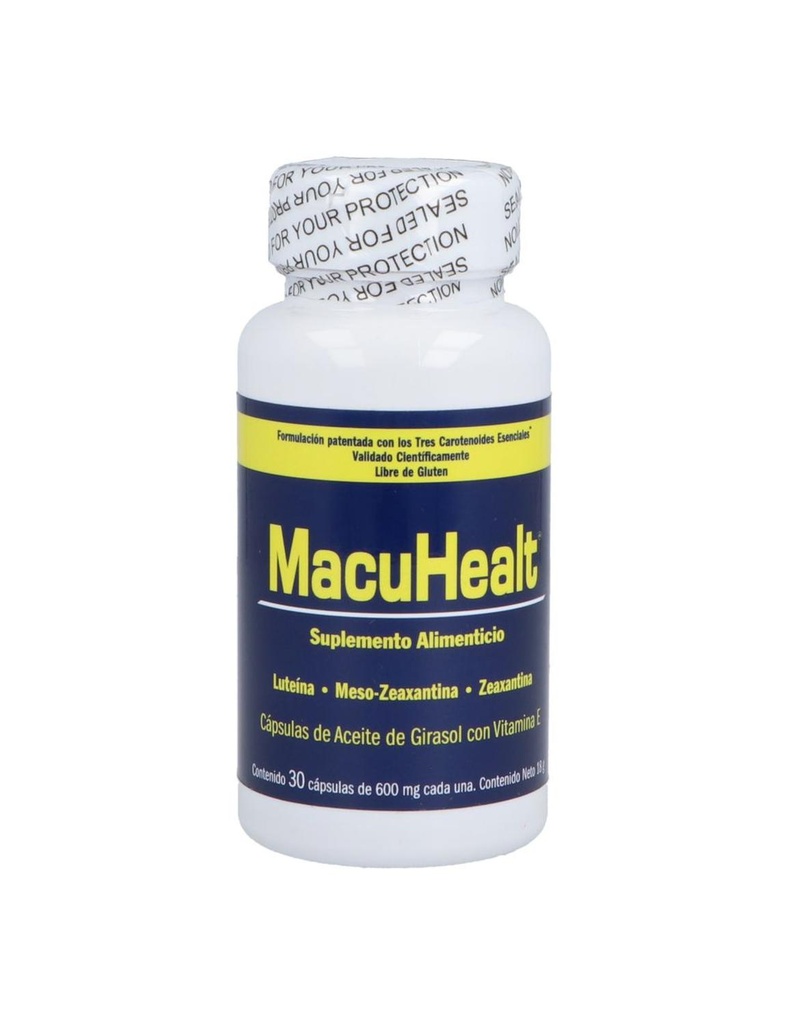 [696859230332] Macuhealt Suplemento Alimenticio 17.13 G 30 Cápsulas 