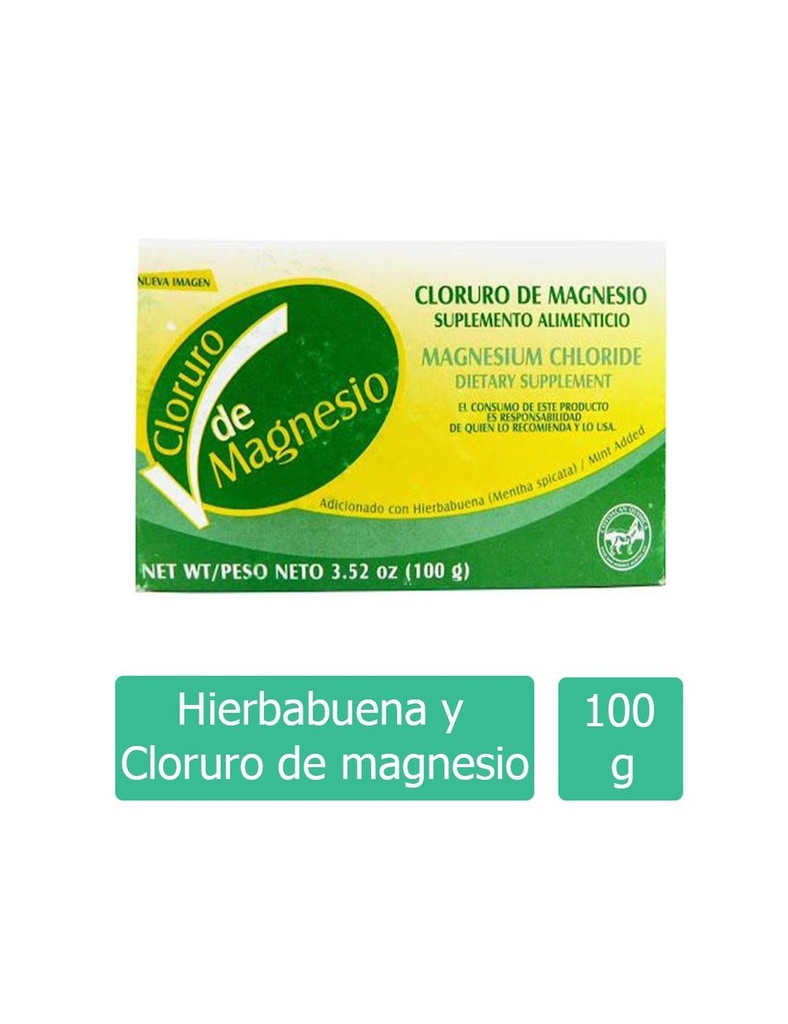 Magna Vida Cloruro De Magnesio Caja Con 100G