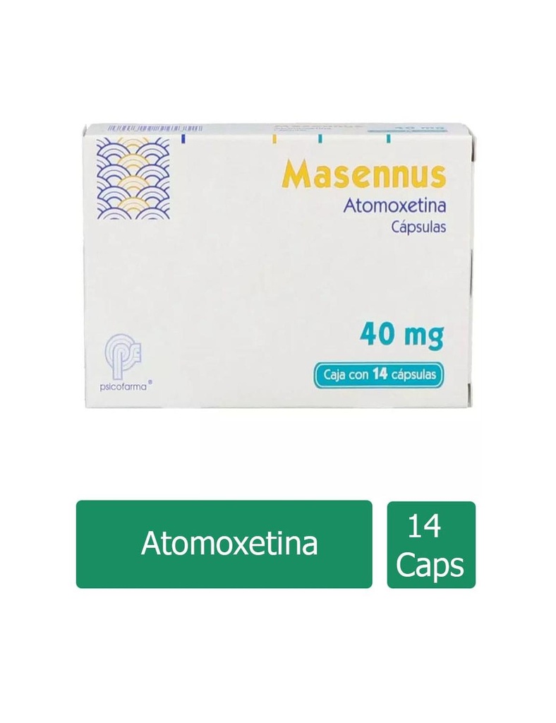 Masennus 40 Mg 14 Cápsulas 