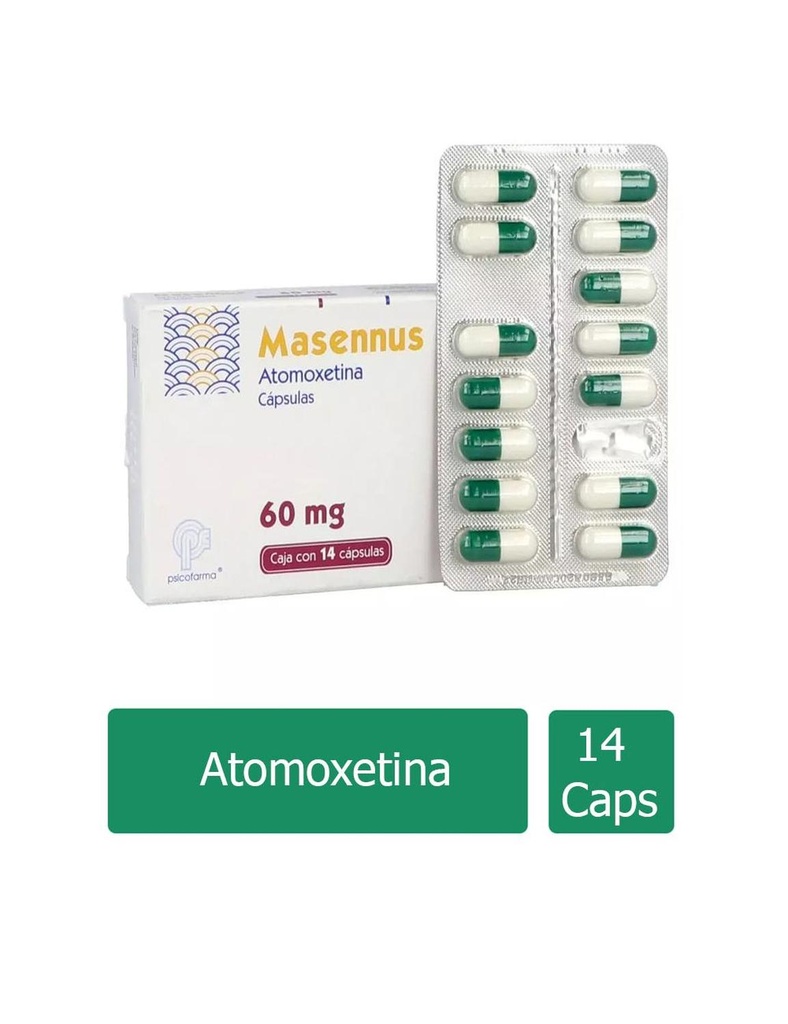 Masennus 60 Mg 14 Cápsulas 